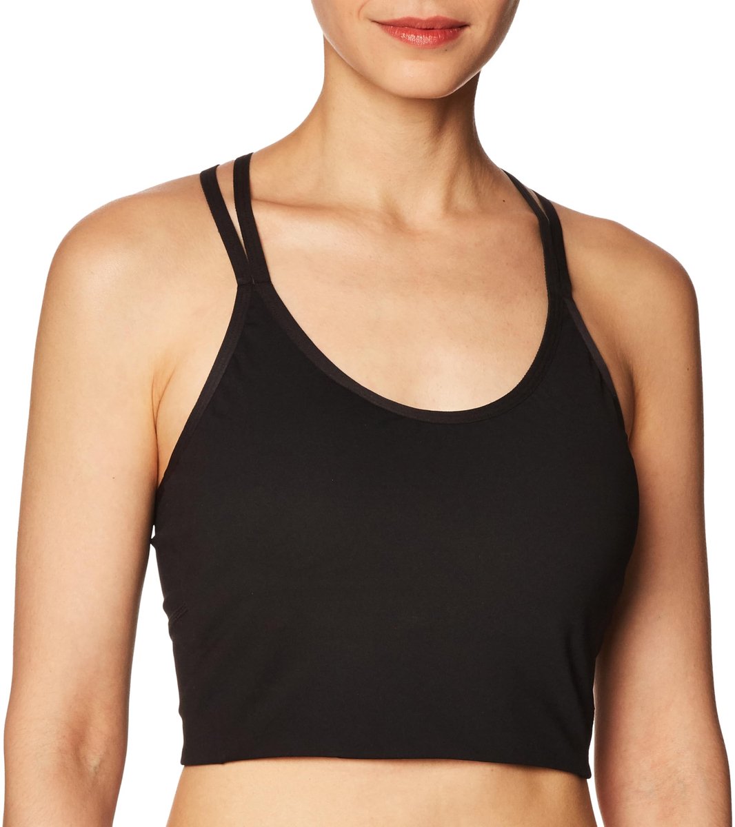 Elzusha - Dames Climbers T-shirt - Fitted Tanktop Zwart