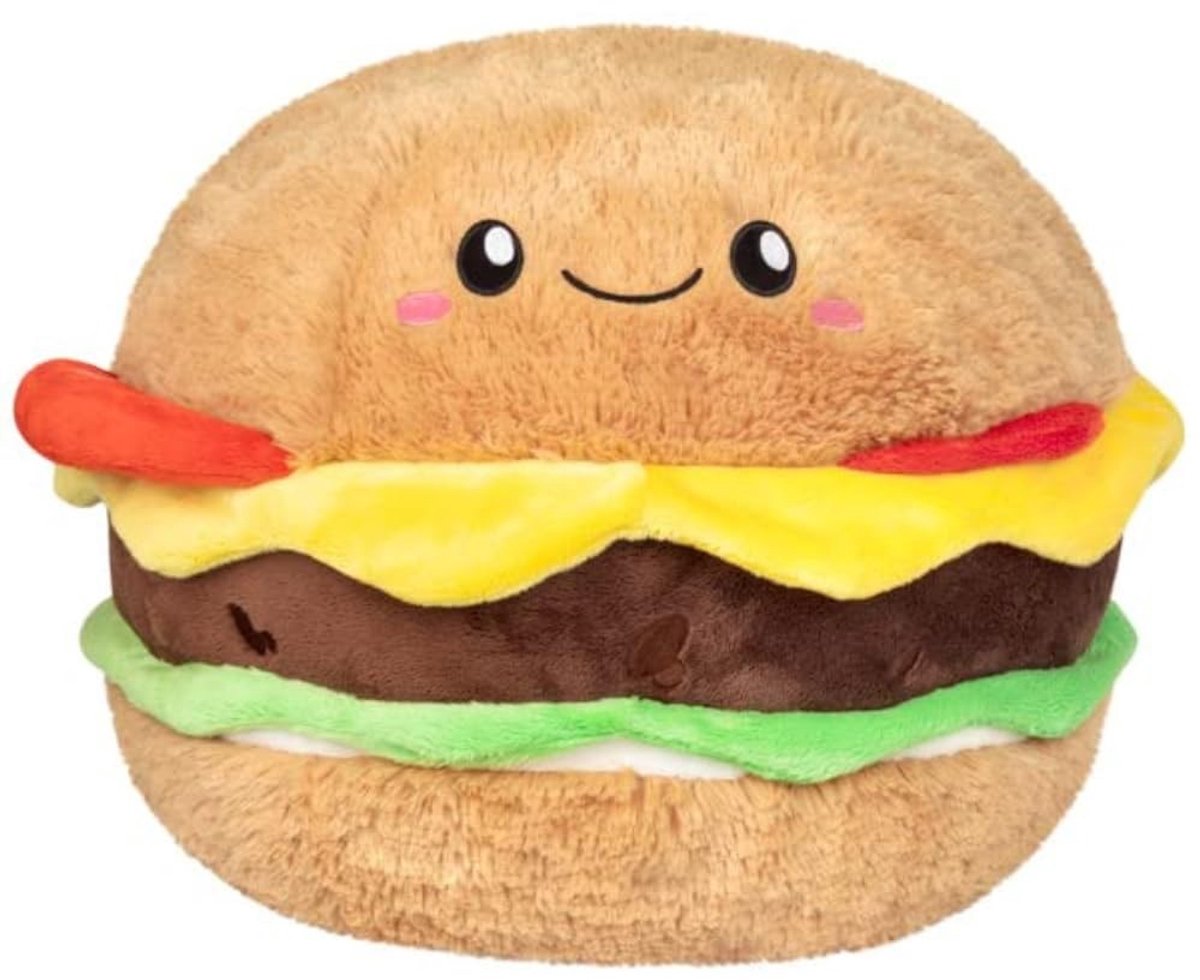 Elzusha - Cheeseburger - Comfort Food Collectie - 40 cm - Zacht knuffelcollectible