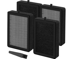 EATBALE Air Purifier Filters Replacement for Levoit LV-H128 for PUURVSAS (HM669A) for ROVACS (RV60) Air Purifiers - ShopVlot