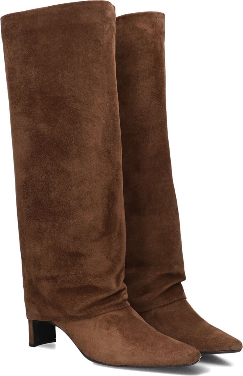 LINA LOCCHI Dw104 Laarzen - Suède - Dames - Bruin - Maat 40