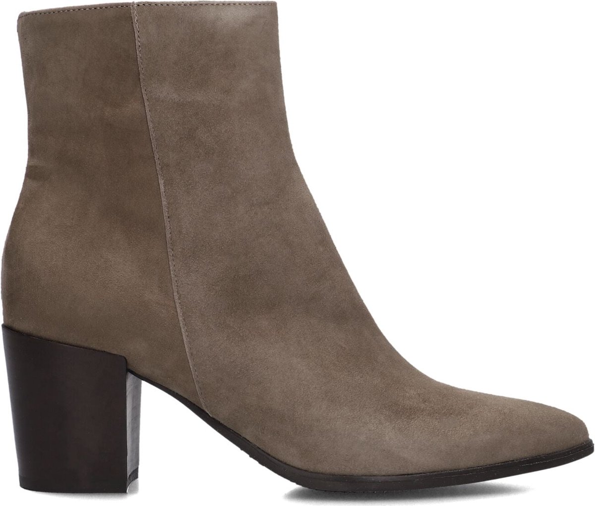 LINA LOCCHI At 156 Enkellaarsjes - Enkelboots met rits - Dames - Taupe - Maat 39