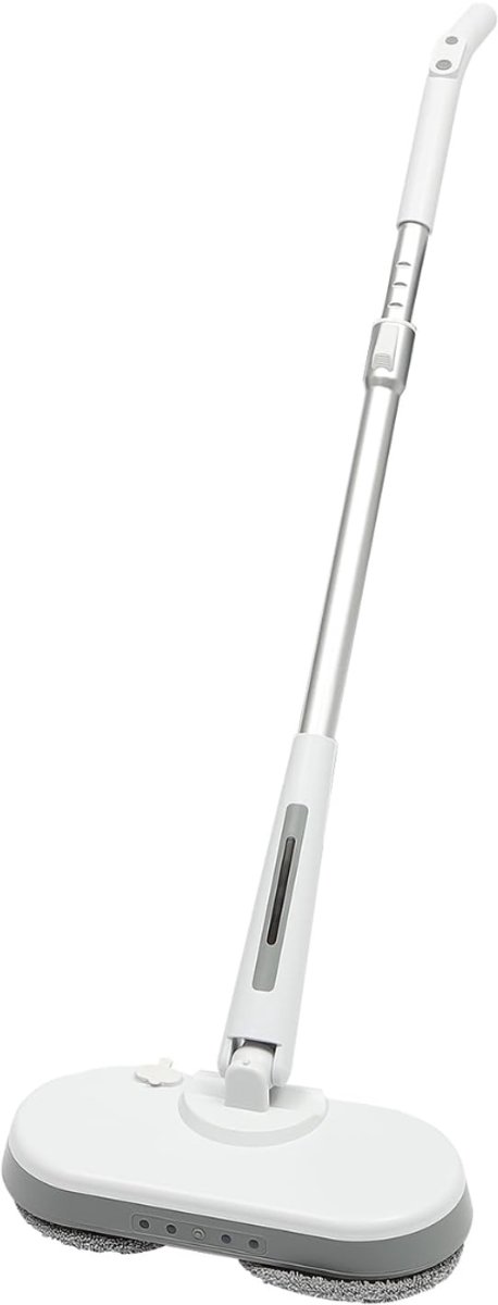 Allvia® Dweilsysteem Elektrisch - Dweilsysteem - Karcher Vloerreiniger - Wit - 37cm x 17cm x 120cm