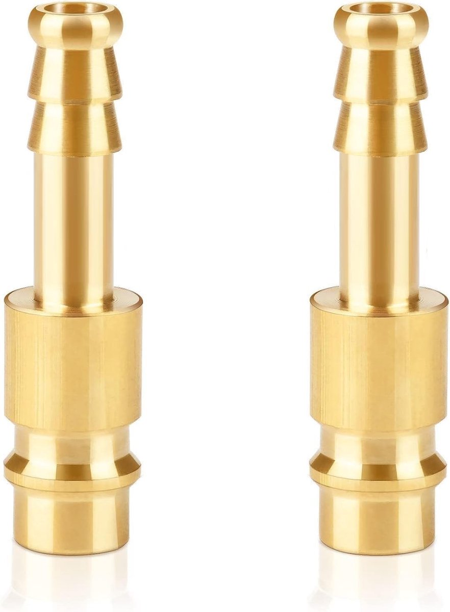 Gecomprimeerde luchtkoppeling 8 mm - Messing DN8 slangplug, ventiel en schroefplug voor luchtverbindingen