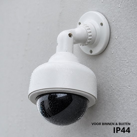 Narvie dummy Camera set van 2 stuks - realistische look met rood knipperend led indicator beveiligingscamera van NARVIE — afbeelding 4