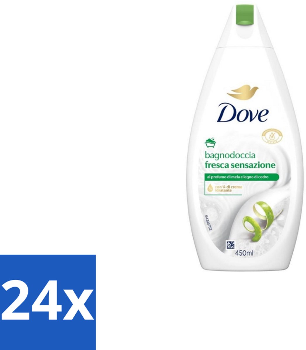 Dove – Douchegel – Fresh Sensation – 450 ml - Voordeelverpakking - 24 stuks