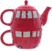 Theepot Tea for one dubbeldekker Engeland Londen Theepotje England London