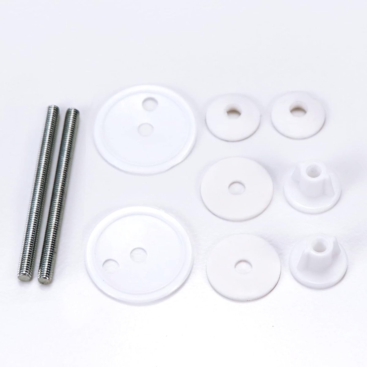 Toiletbril Accessoire, Vervangende Plastic Onderdelen voor de meeste Toiletdeksels en Scharnieren, Verbeter de Functionaliteit van uw Toilet