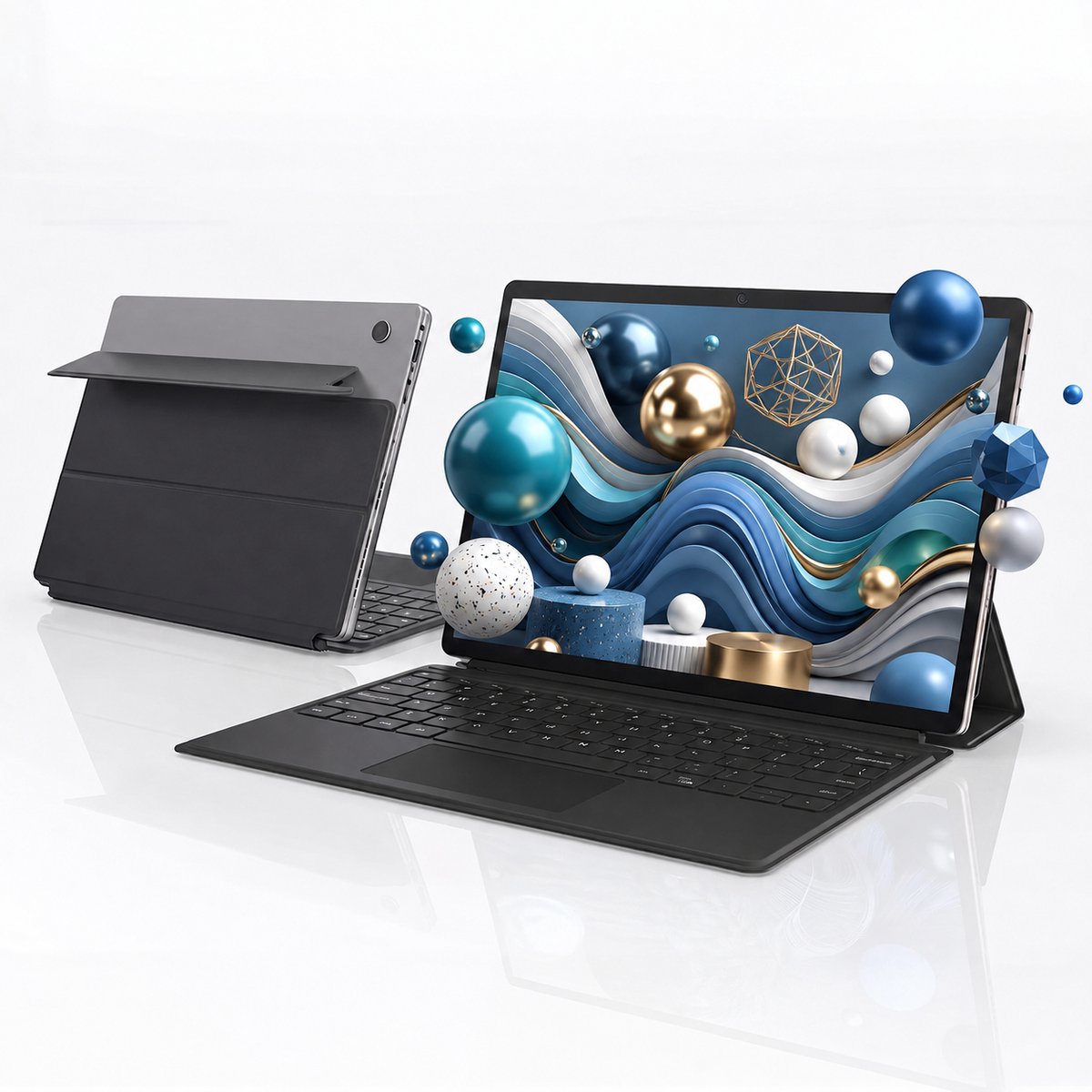Ninkear S13 Neo 13 inch 2-in-1 Laptop - Intel N150 - 12GB LPDDR5 - 512GB SSD - 3K IPS 3000x2000 - Windows 11 Pro - Met Laptoptas