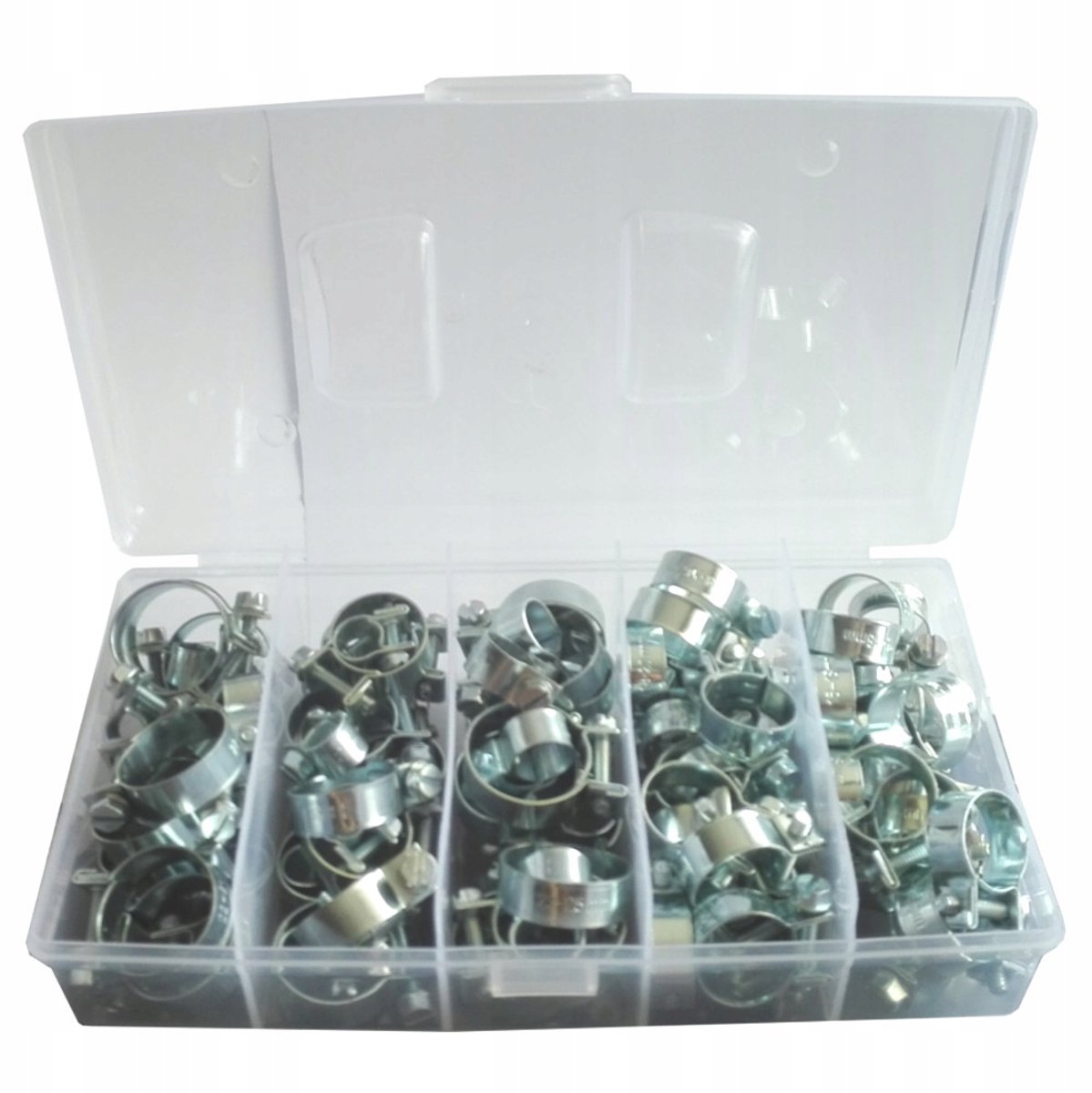 101 stuks Mini Slangklemmen Set - Merkloos