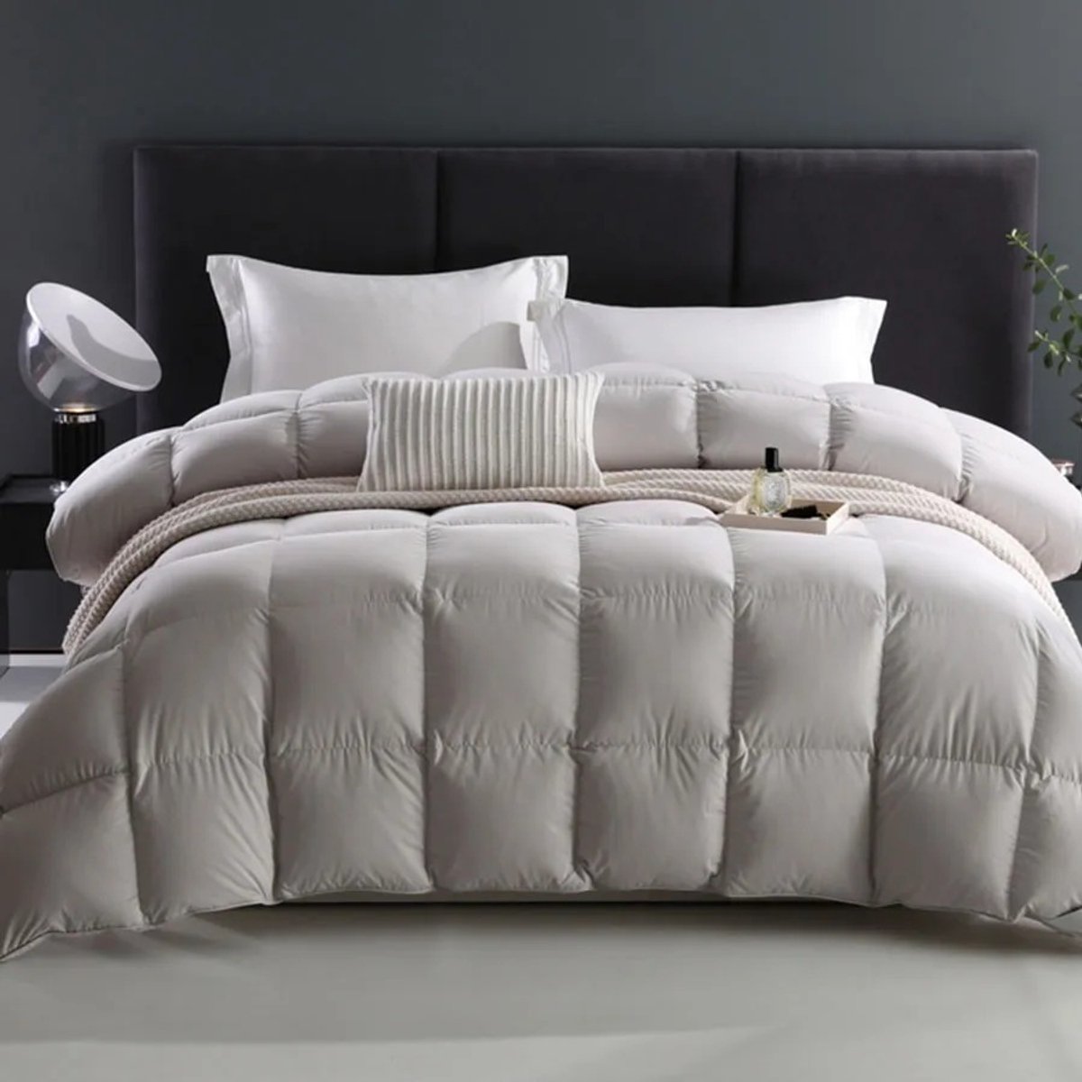 Innovastore Dekbed - Ganzendons dekbed - Winterdekbed - Zomerdekbed - 4 seizoenen dekbed - 2 persoonsdekbed - 180x200cm - Wit