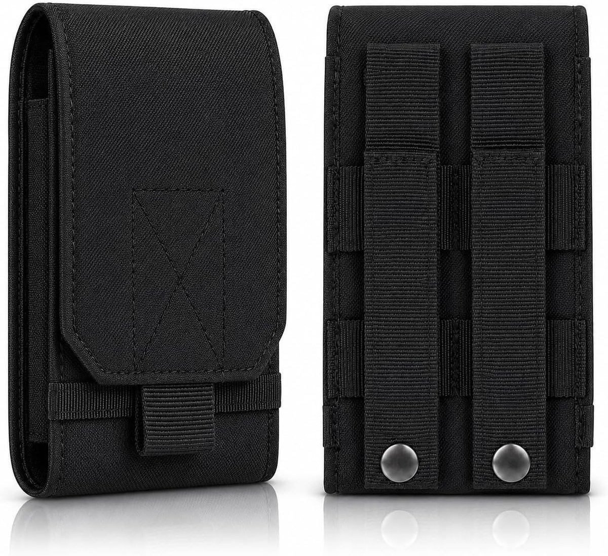 Universele Heuptas voor Mobiele Telefoon - Waterafstotende Tactische Heuptas met Clip en Lussen voor Reizen, Werk, Wandelen en Kamperen
