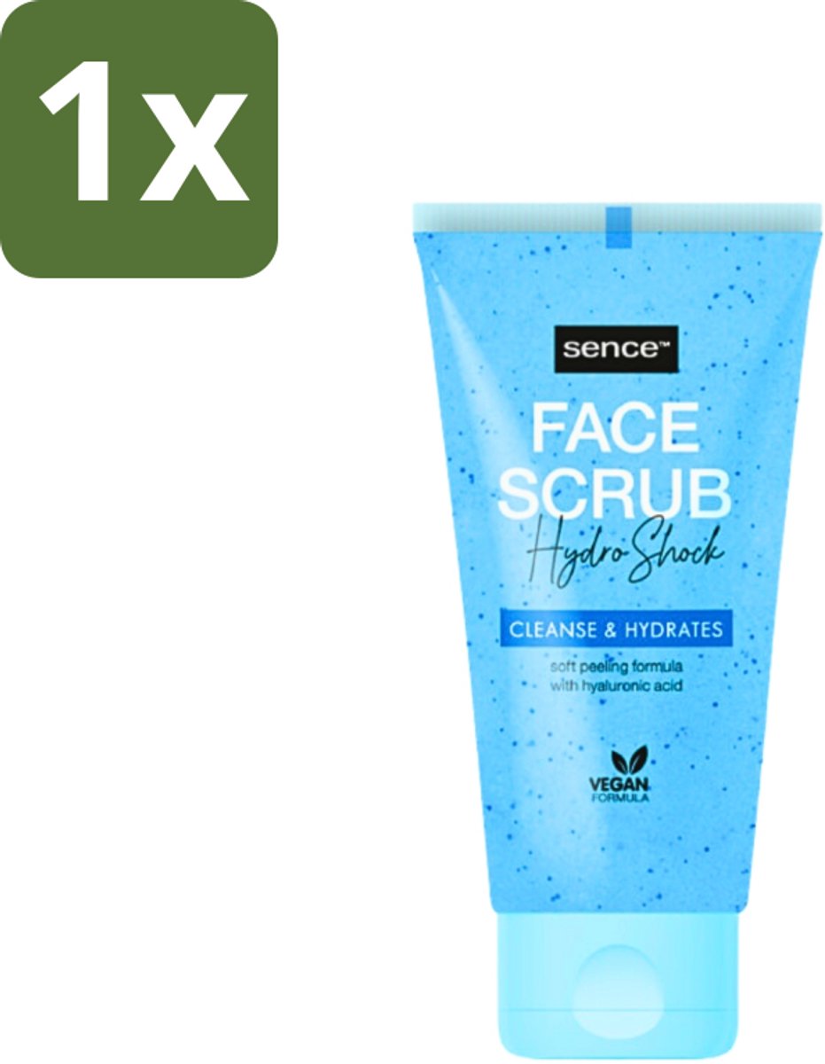 1 x Sence - Alle Huidtypes - Gezichtsscrub - Exfoliërend - 150 ml - Gezichtsscrub - Exfolieer - Huidverzorging - Huidscrub - Huidverzorging