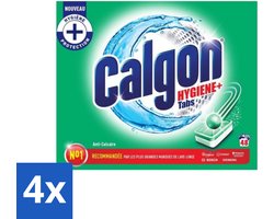 4 x Calgon - Wasmachinereiniger - Tegen Kalkaanslag - 48 Tabletten - Wasmachinereiniger - Kalkverwijderaar - Wasmachineonderhoud - Wasmachinetabletten - Wasmachine Reiniging