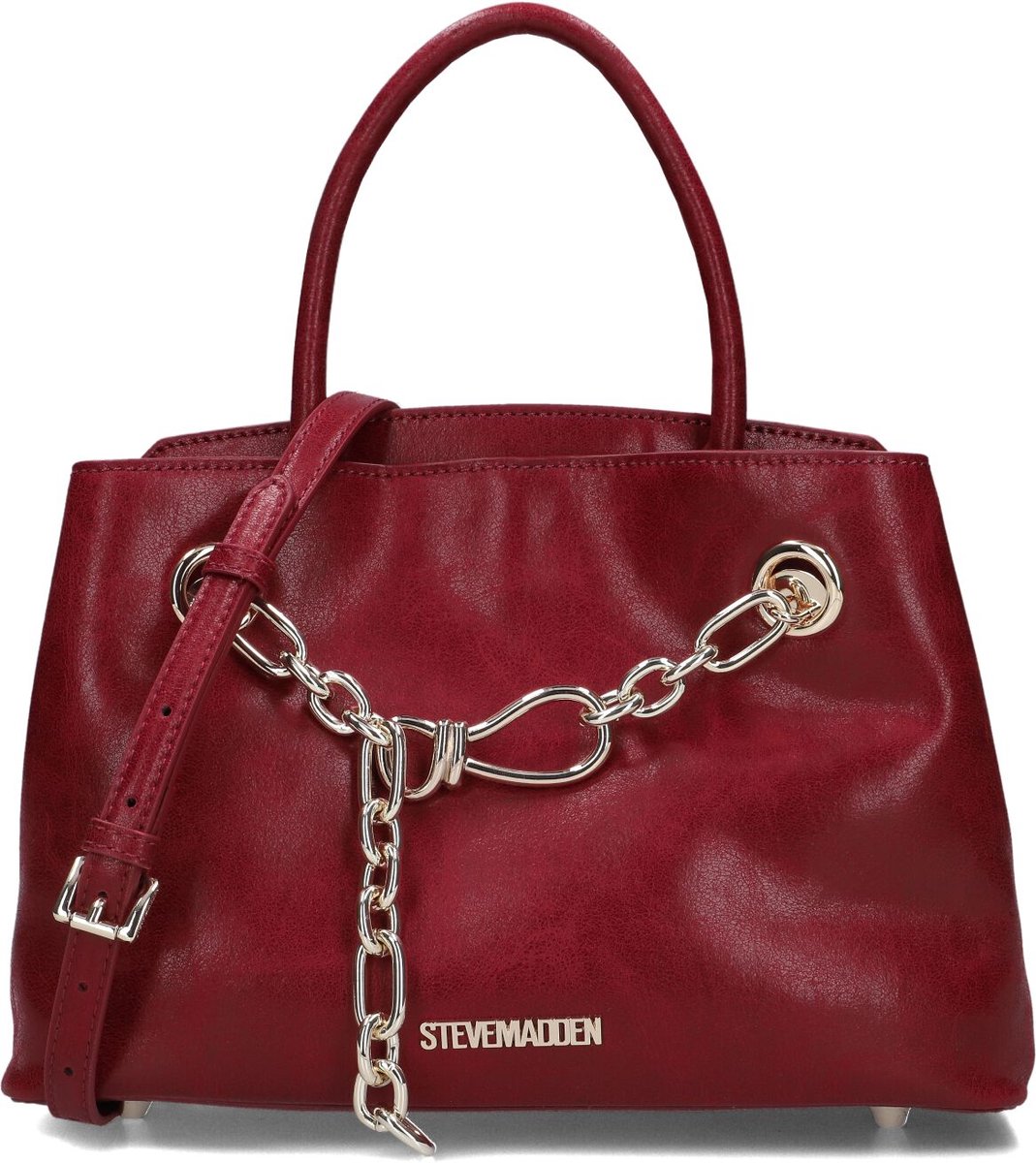 Steve Madden Brosaly Schoudertassen Dames - Bordeaux - Maat ONESIZE