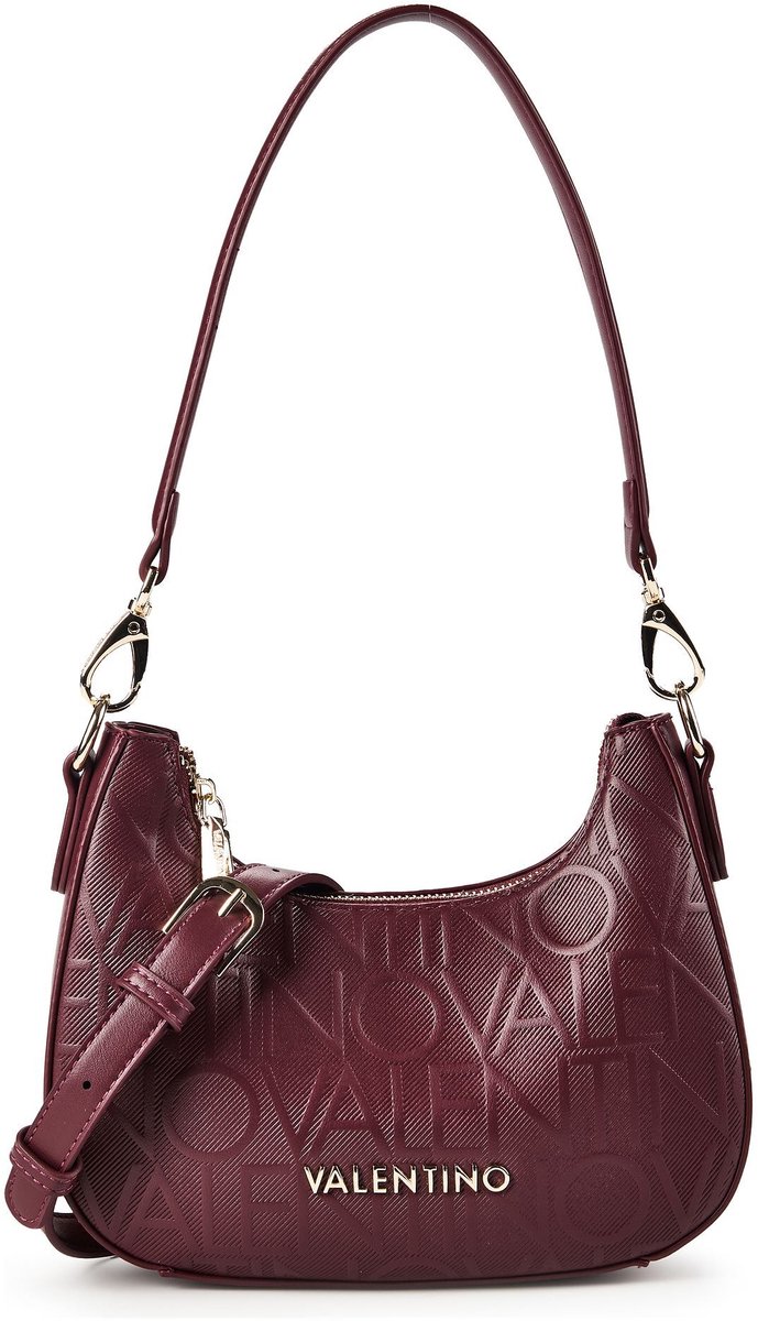 VALENTINO schoudertas Gynevra Hobo Bag Bordeaux wijnrood