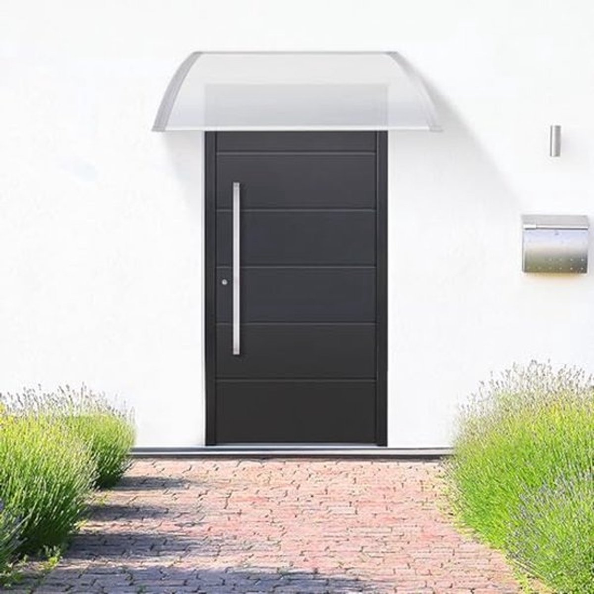 Overkapping voor de voordeur - Stevige polycarbonaat luifel met aluminium frame