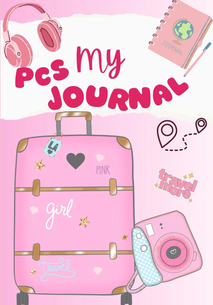 Pink PCS Journal for Military Kids - ShopVlot