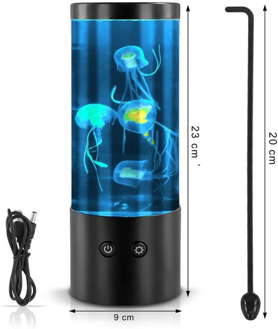 CRLYN® Lavalamp - Sfeervolle Nachtlamp - Rustgevende Lamp van CRLYN — afbeelding 4