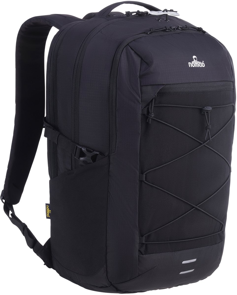 NOMAD® Montagon Premium 26 Dagrugzak | Zwart | 26 L