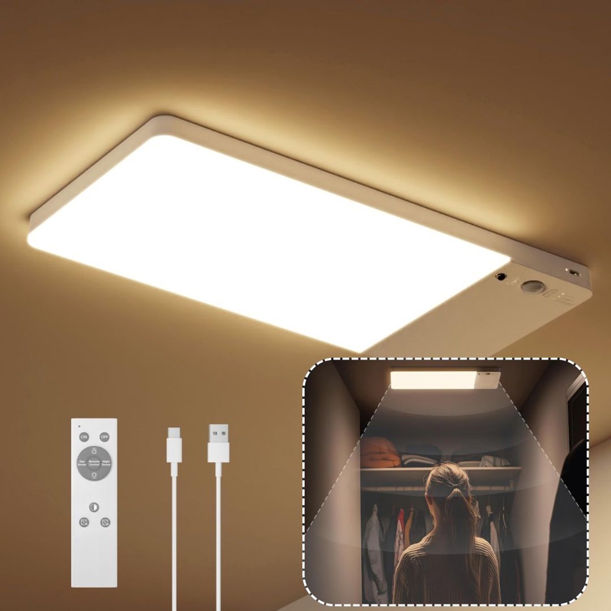 CRLYN® Badkamerlamp - Plafoniere Badkamer - Plafond