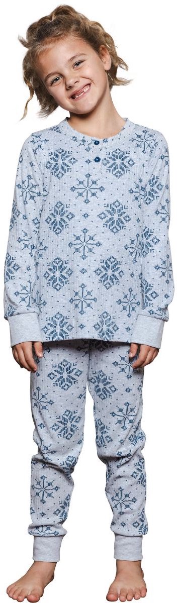 My Rebelle - Snowy Sparkles - Pyjama - Bio-Katoen/Polyester - Maat 164