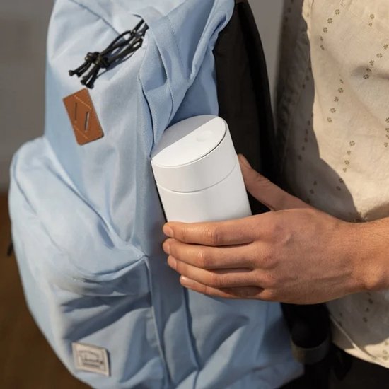Fellow Carter Slide Thermobeker Wit 473 ml - Ideaal voor onderweg — afbeelding 4