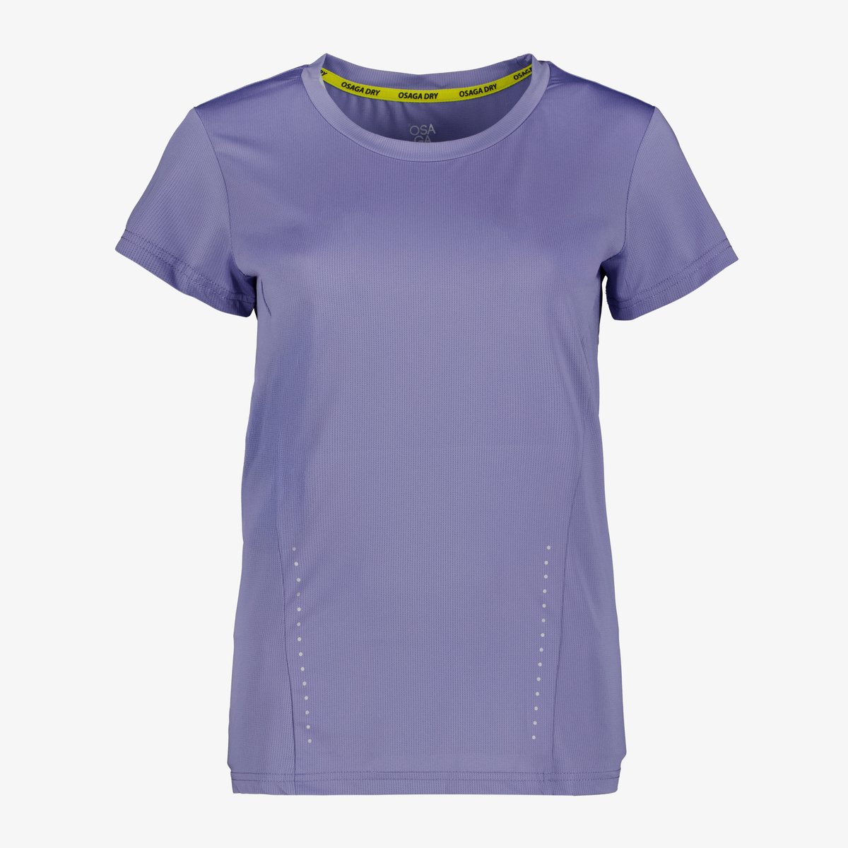 Osaga Dry dames hardloop T-shirt paars - Maat XL