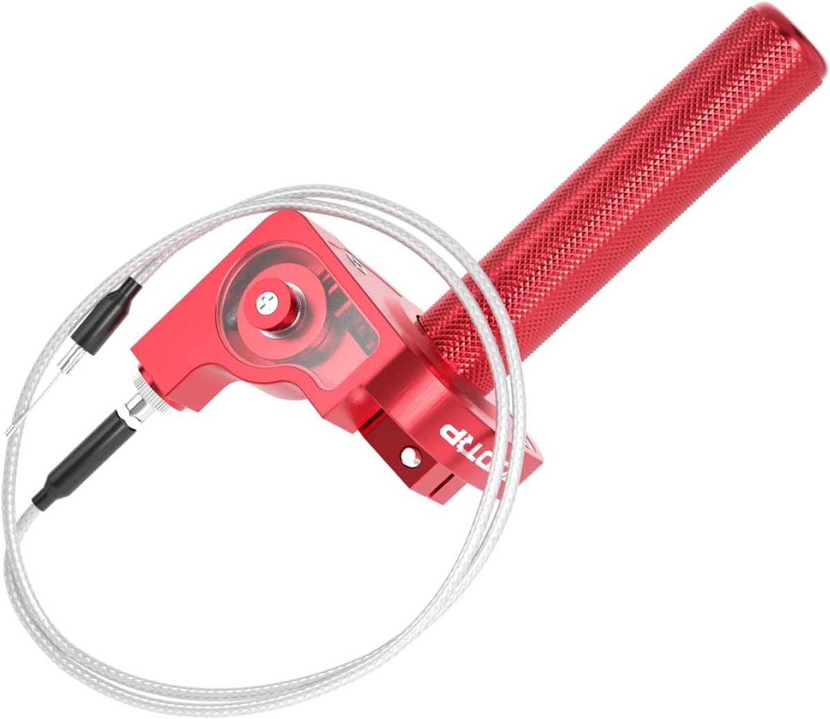 CNC Aluminium Throttle Grip 22mm voor Dirt Bikes met Snelle Twister en Throttle Kabel Accessoires voor CRF50, CRF70, CRF110 en IRBIS 125 250