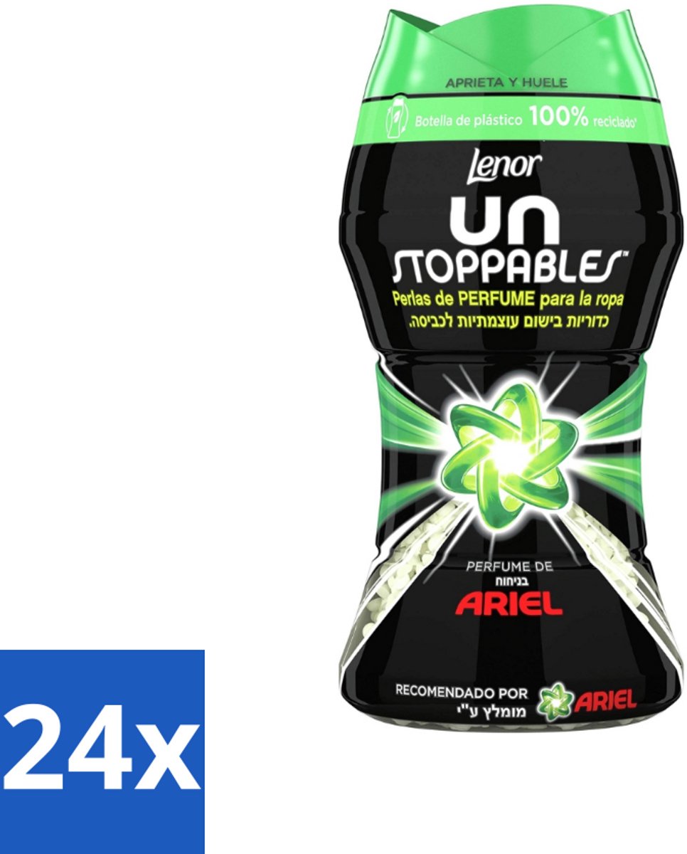 Lenor – Geurbooster – Parfum van Ariel – 11 Wasbeurten – 140 g - Voordeelverpakking - 24 stuks
