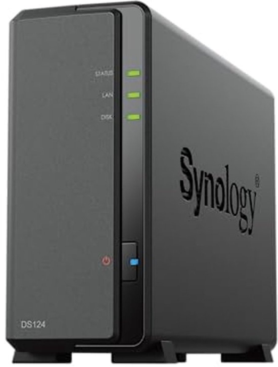 NAS-behuizing 1 bay met Quad-Core CPU en USB 3.2
