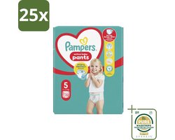 25 x Pampers – Luierbroekjes – Baby Dry Pants Maat 5 – 22 Luiers - Grootverpakking - Baby Luier - Droge Luier - Luier Voor Kind - Luierbroek - Luier Voor Peuters