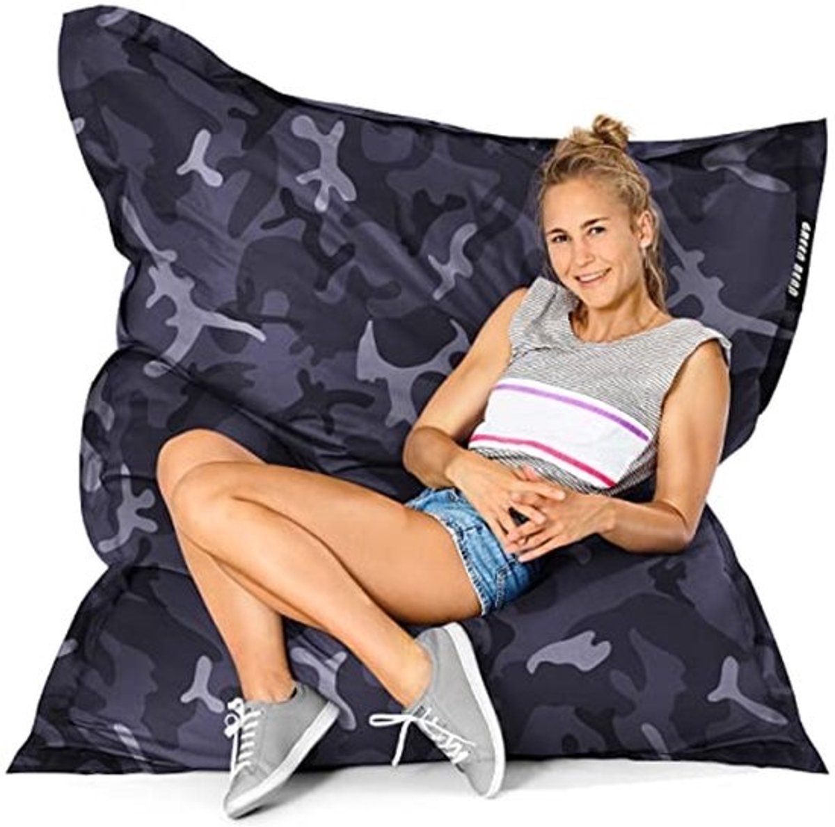Zitzak XXL 140x180 cm - Wasbaar, Weerbestendig & Comfortabel