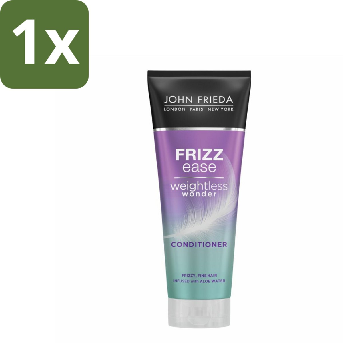 John Frieda – Conditioner – Frizz Ease Weightless Wonder – Lichtgewicht verzorging – 250 ml - 1 stuk