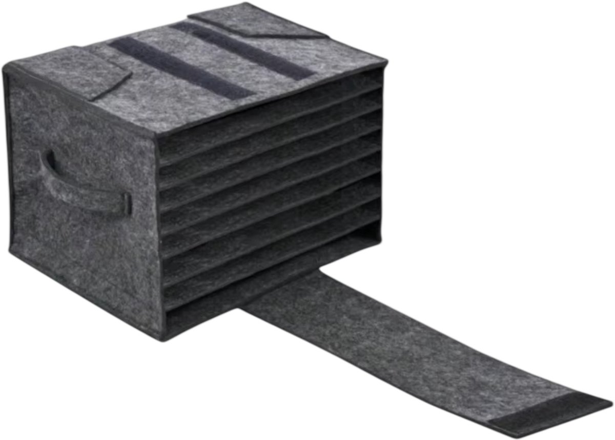 Borden Opbergtas – Opvouwbare Plate Bag voor Borden en Bekers, Verdikt en Lichtgewicht, Met Handvat & Bekerhouder – Keuken Organizer - Houder voor beschermpaneel