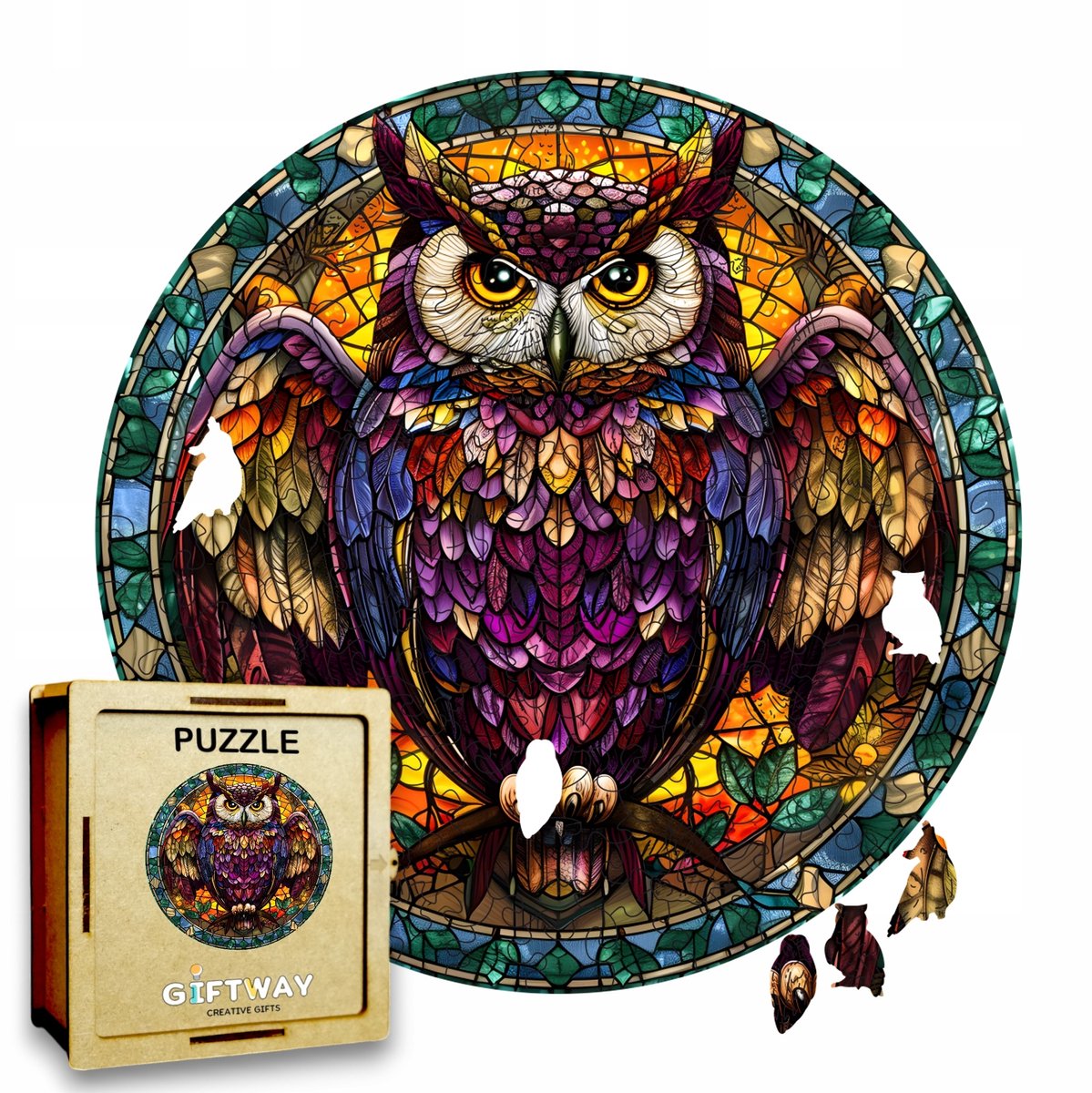 Houten Puzzel Uil 150 Stukjes - Premium Kwaliteit
