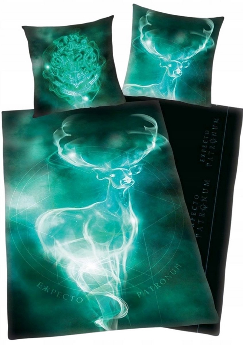 Harry Potter Katoenen Dekbedovertrek Set 140x200 cm Kussensloop 70x80 cm