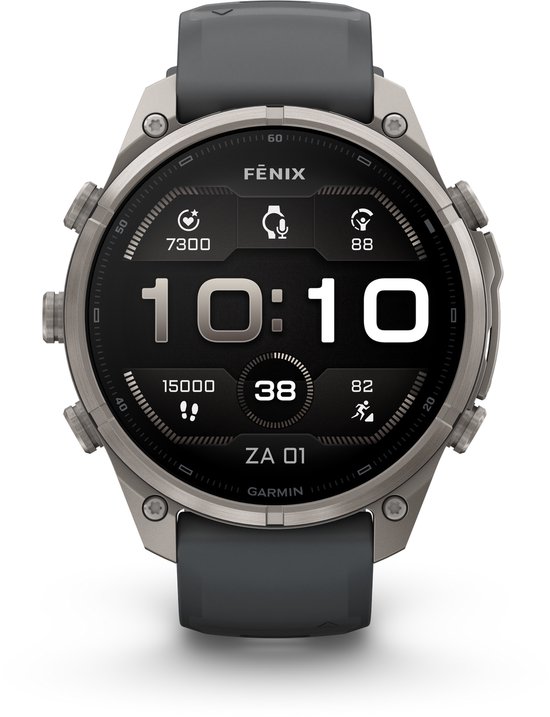 Garmin fēnix 9 Pro - 47 mm - Multisport GPS Smartwatch - 1.4" AMOLED-scherm - Volledig titanium behuizing - Batterijduur tot 18 dagen