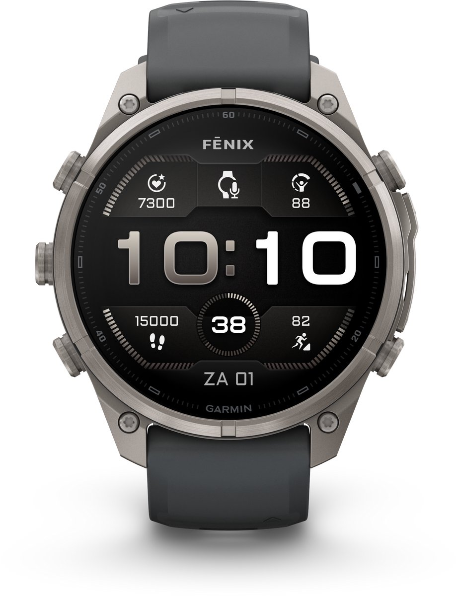 Garmin fēnix 9 Pro - 47 mm - Multisport GPS Smartwatch - 1.4" AMOLED-scherm - Volledig titanium behuizing - Batterijduur tot 18 dagen