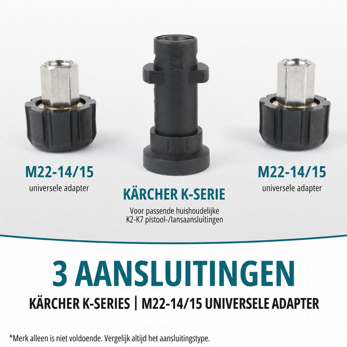 Aquila Rioolslang & Rioolrat 15 Meter voor Kärcher K2 t/m K7 - Rioolreinigingsset met Pistool-/Lansaansluiting of M22-14/15 - Hogedrukreiniger Accessoires - Rioolontstopper - WC Ontstopper met Hoge Druk - Roterende & Voorwaartse Kop – foto 7