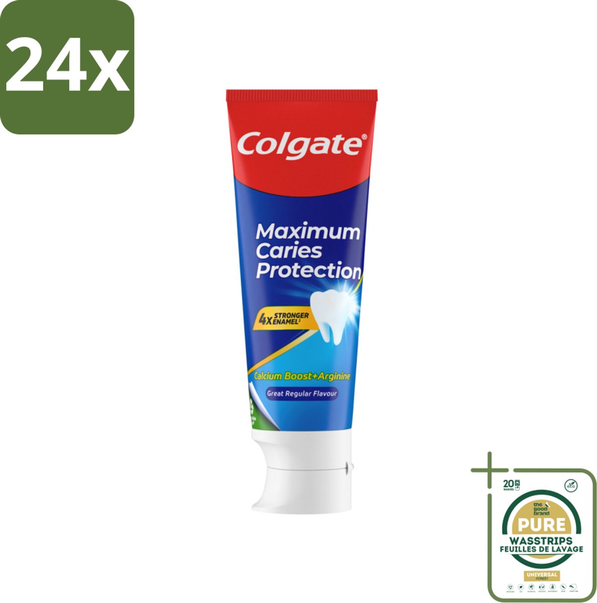 Colgate Tandpasta Caries Protection 75 ml - Voordeelverpakking - 24 stuks - Tandpasta - Cariës