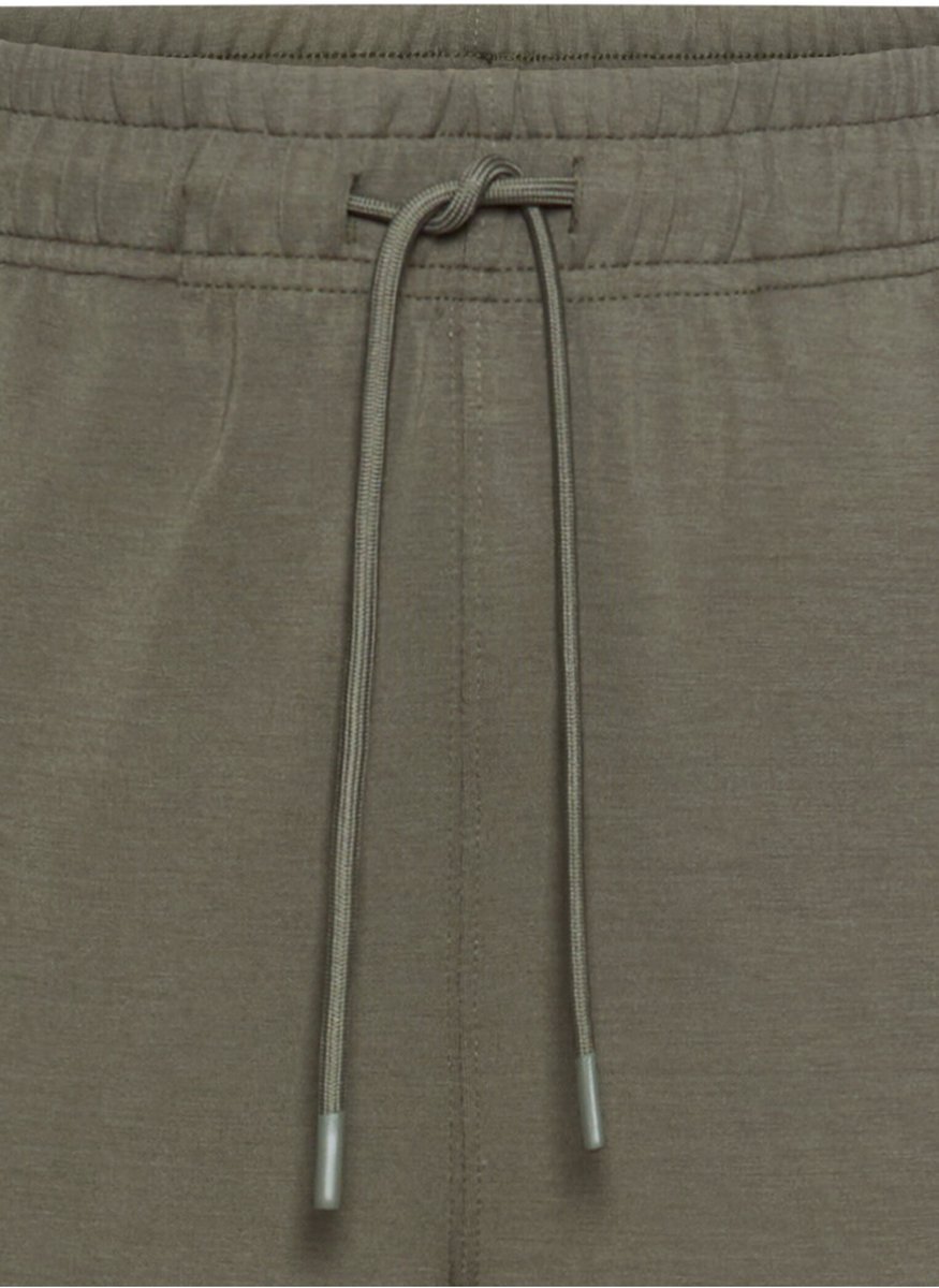 camel active Casual broek met verstelbare taille - Maat womenswear-29/32 - Donkergroen