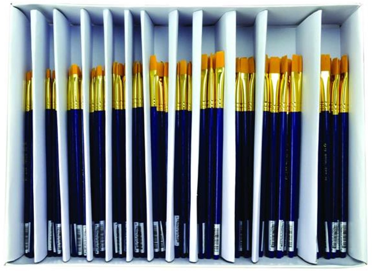 Golden Taklon Assortment Flat - 144 Pack