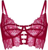 Hunkemöller Non-Padded Underwired Longline Bra Bea Roze