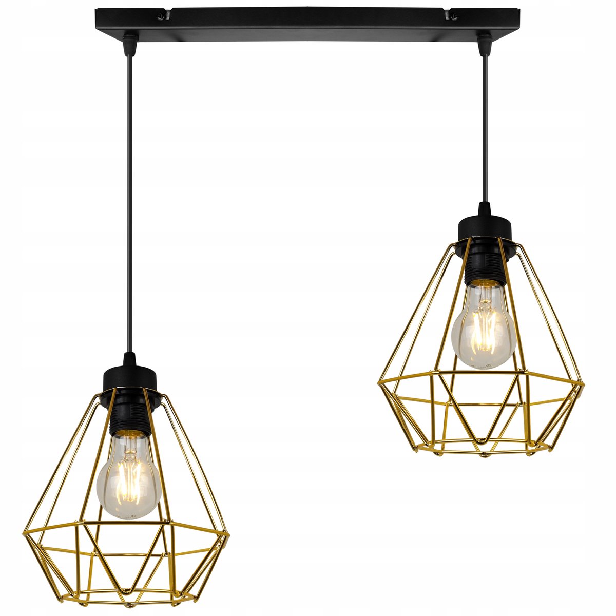 Gouden Hanglamp NUVOLA - Stijlvolle Glamour voor boven uw Tafel