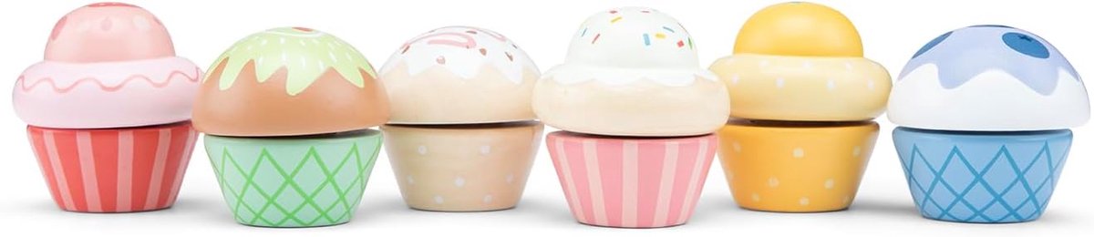 Classic Toys Houten Cupcakes