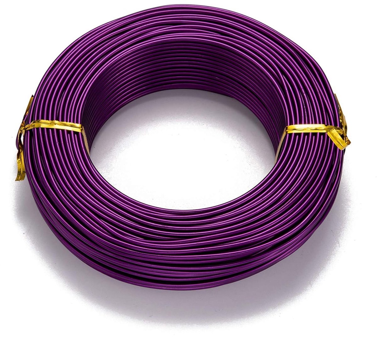 12 Gauge (2mm) Aluminium Craft Draad 180 FT Buigbare Flexibele Metalen Kralen Draad voor Sieraden Maken Wrapping Bloemen beeldhouwen