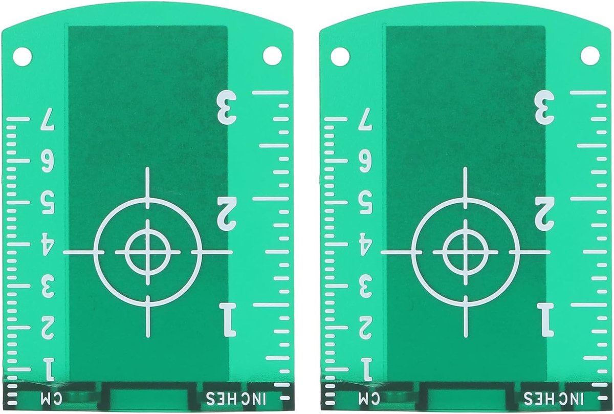 Laserdoelkaart Magnetisch - 2 Stuks - Voor Gemakkelijke Installatie - Geschikt voor Thuisverbetering - ShopVlot
