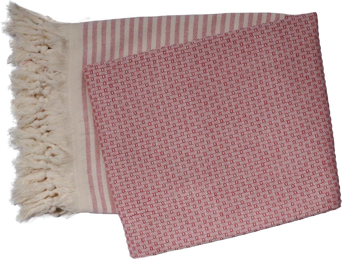 Hammam Handdoek 100 x 200 cm - 100% Katoen - Zacht en Lichtgewicht - Ideaal voor Sauna en Strand - SnelShoppen
