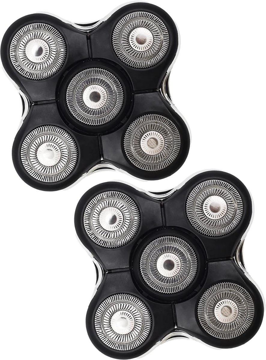 2 Vervangende Scheerhoofden voor Remington Balder Pro Geschikt voor RX5 XR1500 XR1501 XR7000 Precisie Hoofdgeschoren Scheerhoofden voor Nat en Droog Scheren