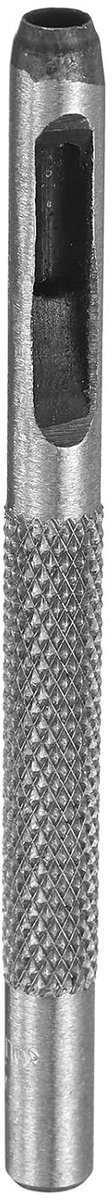 Gatstans voor ronde gaten van leer, 4 mm gatenstans voor kabelgaten van koolstofstaal, snijgereedschap voor het ponsen van ronde gaten voor riem/handwerk van leer